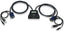 Switch KVM Manhattan 151245 2 puertos - USB con soporte de audio