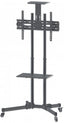 Soporte de TV Manhattan 461238 - Carro Ajustable, Económico, hasta 37 Pulgadas