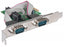 Tarjeta Serial PCI Express Manhattan 152082 - 2 Puertos DB9