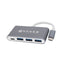 Hub Adaptador Naceb NA-0112 USB Tipo C a USB 3.0 - Compacto y Portátil
