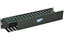 Organizador Horizontal NORTH SYSTEM Modelo NORTH109-BKL - Acero al Carbón Negro
