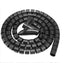 Organizador de Cables BROBOTIX 263533 - Tubo 150cm, Negro