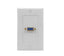 Tapa BROBOTIX 045687 Blanco Universal - Placa de Pared