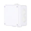 Caja Plástica BROBOTIX 6007112 100x100x70 - Sellada IP65 Blanca