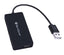 Hub TechZone TZ17HUB02 - 4 Puertos USB 2.0 Negro