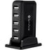Hub TechZone TZ17HUB01 - 7 Puertos USB 2.0 con Fuente de Poder