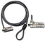 Candado Targus ASP61LA T-Lock Combo Cable - Seguridad Resetteable Negro