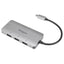 Hub Targus USB-C a 4 puertos USB-A 3.0 ACH226BT - Gris