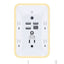 Supresor de Picos Urban Balance SPUB-02 9 en 1 - 5 Contactos y 4 Puertos USB