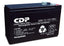 Batería CDP SLB12-9 12V 9Ah - Plomo Ácido Sellada para No Break