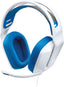 Diadema Logitech G335 Gaming - Micrófono Removible, Blanco/Azul