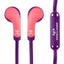 Audífonos Perfect Choice PC-116493 In-Ear Alámbricos Rosa - Cable Antinenredos