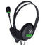 Diadema con Micrófono BROBOTIX 651428 - Cable 2m, Negro