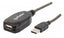Cable Extensión Activa USB Manhattan 151573 - 10m Alta Velocidad Repetidor V2.0