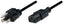 Cable de Corriente Manhattan 300179 - CPU/Monitor 1.8m