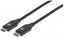 Cable USB-C MANHATTAN Macho a Macho 2m - Carga y Transferencia Rápida