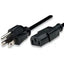 Cable Corriente CPU BROBOTIX 000140 - 1.8m, Macho/Hembra, Negro
