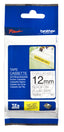 Etiqueta Brother TZES131 12mm x 8m - Laminada Adhesivo Super Resistente Negro