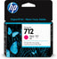 Tinta HP 712 Magenta 29ml - Cartucho Original para Impresoras DesignJet