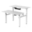 Escritorio Ergonómico Doble ACTECK ED727 - Superficie Amplia 123.5 cm