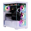 Gabinete Gamer Naceb NA-0637B Media Torre ATX - Cristal Templado, 4 Ventiladores