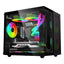 Gabinete Xzeal XZGAMC1B Cubo Gamer Negro - Diseño Compacto Gaming