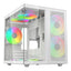 Gabinete Xzeal XZGAMC1W Cubo Gamer Blanco - Diseño Compacto y Moderno