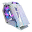 Gabinete Gamer Xzeal XZGAIRRGBW Micro ATX/Mini ITX - Blanco con RGB