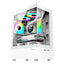 Gabinete Xzeal X-Zynergy M-ATX/ITX Blanco - 4 Espacios PCI, RGB