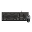 Kit Alambrico Stylos STPKTM4B - Teclado y Mouse Compatible