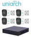 Kit Videovigilancia UNIARCH XVR301-04F 4 Cámaras Full HD 1920x1080