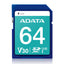 Memoria SD ADATA PREMIER PRO V30 64GB - Clase 10, 100MB/s