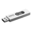 Memoria USB ADATA UV220 64GB - Diseño Deslizante, USB 2.0, Blanco/Gris