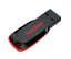 Memoria USB SanDisk Cruzer Blade 64GB - USB 2.0, Negro