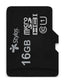 Memoria Micro SD 16GB Stylos STMSDS2B - Almacenamiento Portátil