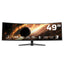 Monitor Gaming Curvo Balam Rush COSMOS TITAN MCT49X 49 Pulgadas 120Hz FreeSync