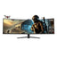 Monitor Xzeal XZ4090 49" Curvo 5K 120Hz - Panel VA, 4ms, 2xDP + 2xHDMI