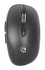Mouse Óptico Inalámbrico Manhattan 190367 - Negro, Diseño Ergonómico
