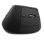 Mouse Logitech LIFT Vertical Ergonómico - Grafito, Inalámbrico