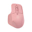 Mini Ratón Perfect Choice PC-045281 - Recargable, Dual 2.4 GHz y Bluetooth, Rosa