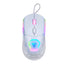 Mouse Gaming Game Factor MOG530-WH - 12,000 DPI, RGB, Carcasas Intercambiables