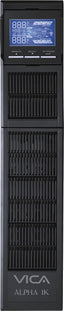 UPS VICA ALPHA 1K 1000VA - Doble Conversión, 8 Salidas NEMA, Rack 19"