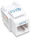 Jack Intellinet 210591 Cat 6 de Impacto Keystone - Blanco