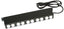 Barra Multicontacto NORTH SYSTEM NORTH612-BKT - 10 Contactos, Negro