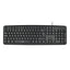Teclado PERFECT CHOICE PC-201038 USB QWERTY - Alámbrico Universal Negro