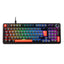 Teclado Mecánico Gamer Naceb NA-0972G Switch RGB Red - Iluminación RGB