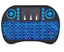 Teclado Mini Inalámbrico Brobotix 963814 - Recargable e Iluminado RGB