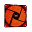 Ventilador Naceb Gaming NA-0919R 120mm - 1200 RPM, Negro/Rojo