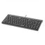 Mini Teclado USB Manhattan 180702 - Compacto con Cable, 82 Teclas, Incluye Ñ