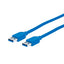 Cable USB 3.0 Manhattan 354295 - 1.8m, Súpervelocidad, Conectores Chapados en Oro